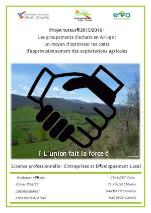 Projet : Groupement d'achats.