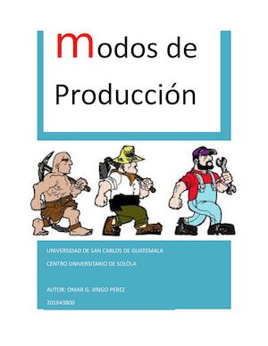 Revista Modos De Produccion