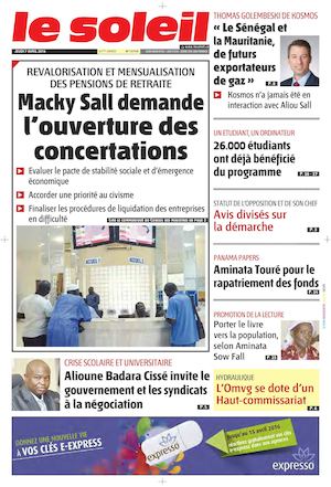 Edition Du 7 Avril 2016