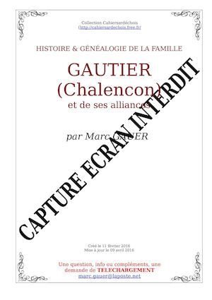 Gautier (Chalencon)