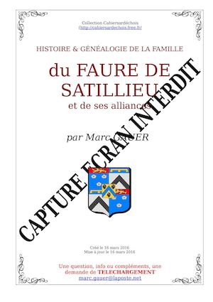 Faure De Satillieu
