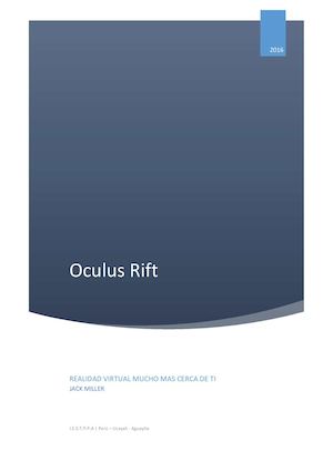 Oculus Rift