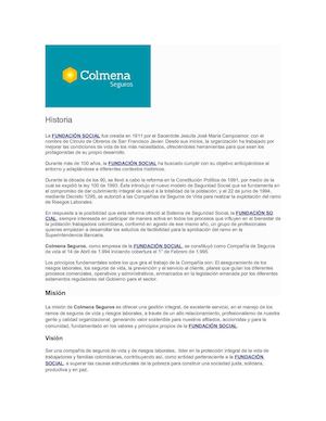 Empresa Colmena Seguros