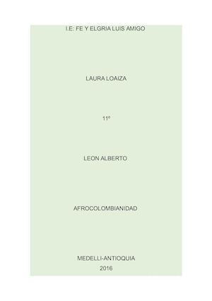 Afro Y Otros Paises