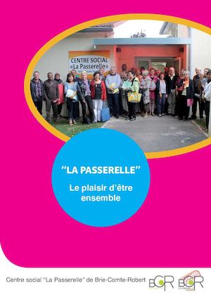 Plaquette centre social La Passerelle