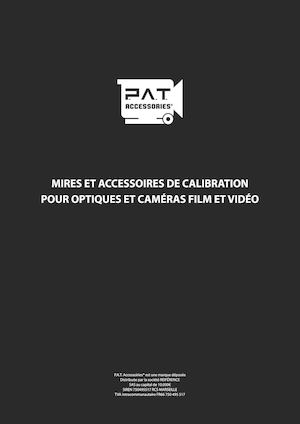 MIRES DE CALIBRATION CAMÉRAS ET OPTIQUES P.A.T. / RVZ