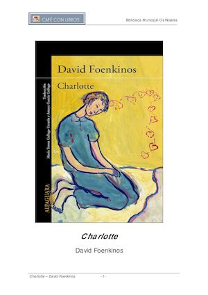 Guía de lectura de Charlotte de David Foenkinos