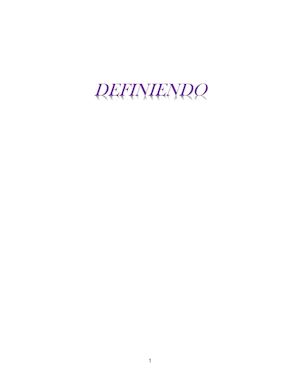 Revista Definiendo
