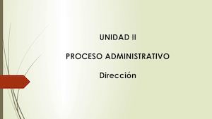 Proceso Administrativo  Fase Dinámica