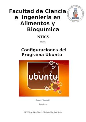 Configuracion De Ubuntu