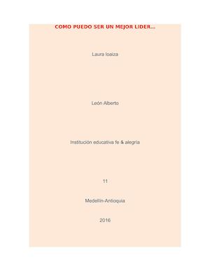 Como Puedo Ser Un Mejor Lider