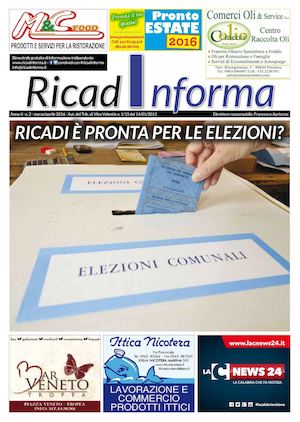 Ricadinforma Marzo Aprile 2016