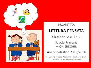 LETTURA PENSATA Classe4B