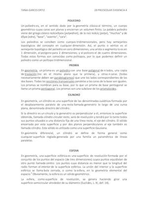 Evidencia 4 Definiciones De Figuras Geometricas