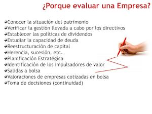 Curso De Valoracion De Empresas