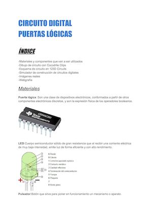 Circuito digital puertas lógicas