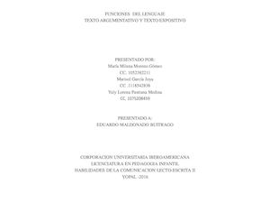 CUADRO COMPARATIVO TEXTO EXPOSITIVO Y TEXTO ARGUMENTATIVO