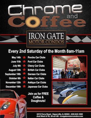 Iron Gate Motor Condos "Chrome and Coffee" Flyer