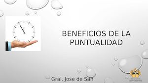 Beneficios De La Puntualidad
