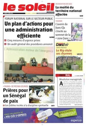 Edition Du 11 Avril 2016