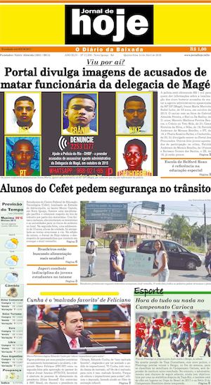 Jornal De Hoje 140416