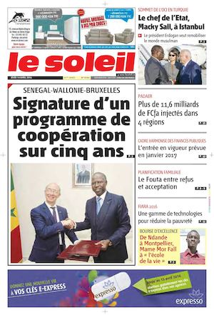 Edition Du 14 Avril 2016