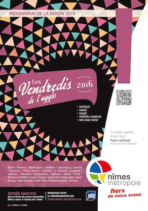 Programme Vendredis et Pestacles de l'Agglo