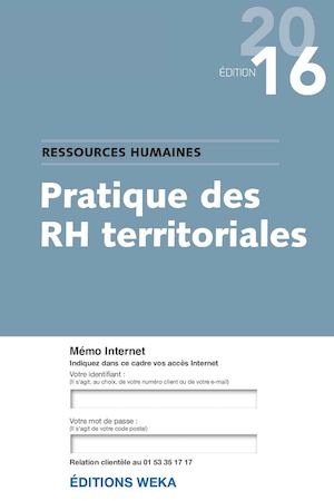 Pratique des RH territoriales - Extraits - Éditions WEKA