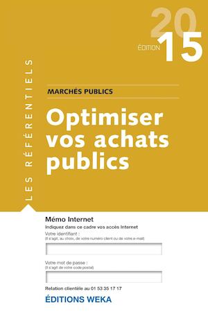 Optimiser vos achats publics - Extraits - Éditions WEKA