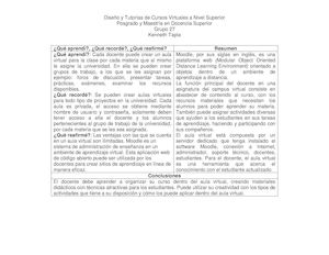 Aula Virtual Resumen Ejecutivo