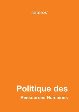 Anteros - Politique des Ressources Humaines