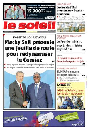 Edition Du 15 Avril 2016