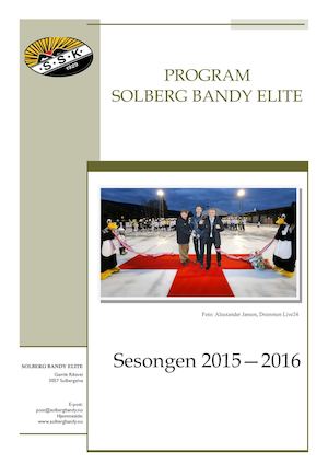 Program Solberg Bandy Elite