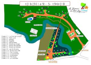 Plan Camping Mouchamps