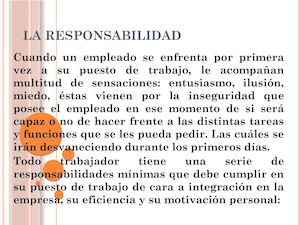 La Responsabilidad