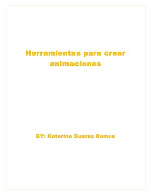 Herramientas Para Crear Animaciones