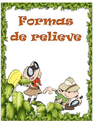 Cartilla Formas De Relieve