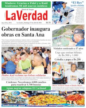 La Guaira, domingo 17 de abril de 2016 Año 19 Nº 5973.pdf