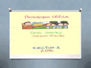 Pedagogia Critica