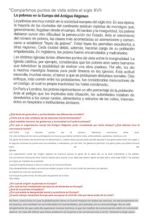 Compartimos Puntos De Vista Sobre El Siglo Xvii