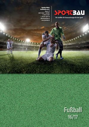 Sportbau Walser Fußballkatalog 2016/17