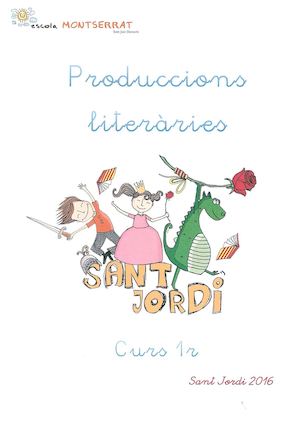 Produccions Literàries 1r