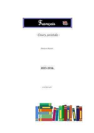 français cours seconde
