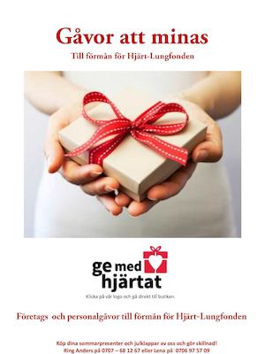 Till Företag Ge Med Hjärtat Och Gör Skillnad Våren 2016 24 Sidig Tidning Broschyr