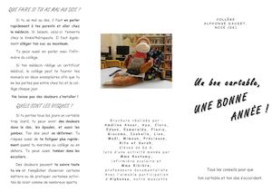 Poids des Cartables : brochure