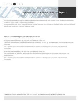 Hydrogen Peroxide Plant Cost