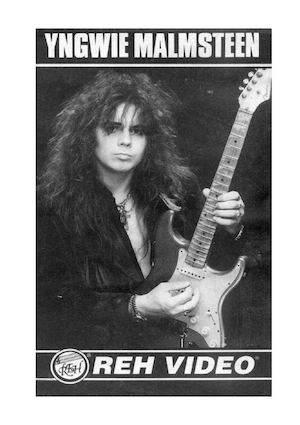 Yngwie Malmsteen guitar book