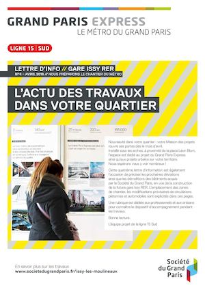 L'actu des travaux : Gare Issy RER