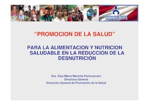 Promoción de la salud