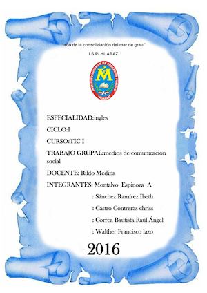 Medios De Comunicasion